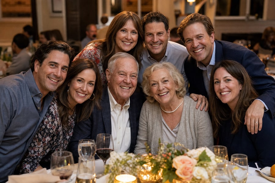 Anniversary party photo collection preview