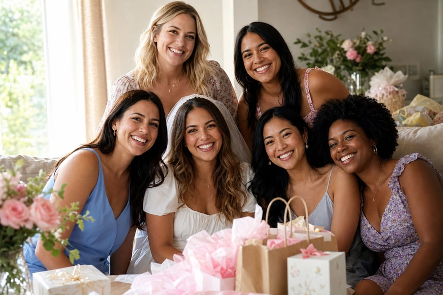 Bridal shower photo collection preview