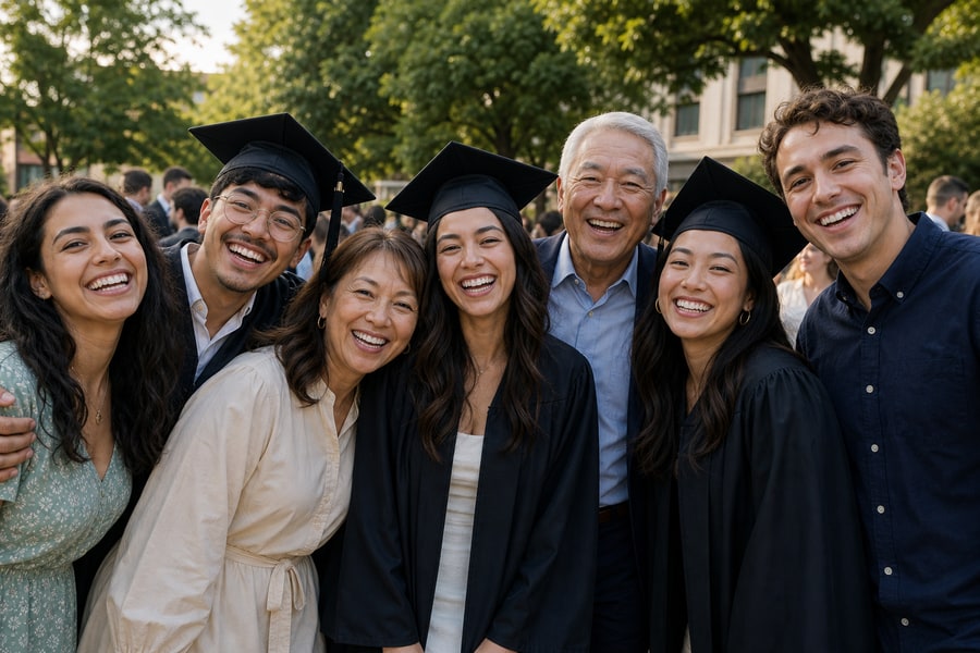 Graduation party photo collection preview