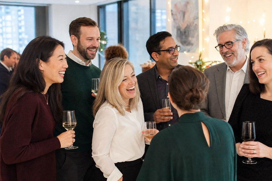 Holiday party photo collection preview