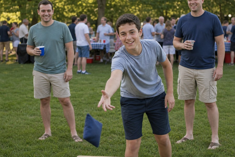 Cousin Jake's photo: Grandma Ruth's potato salad hit different as always! 😂