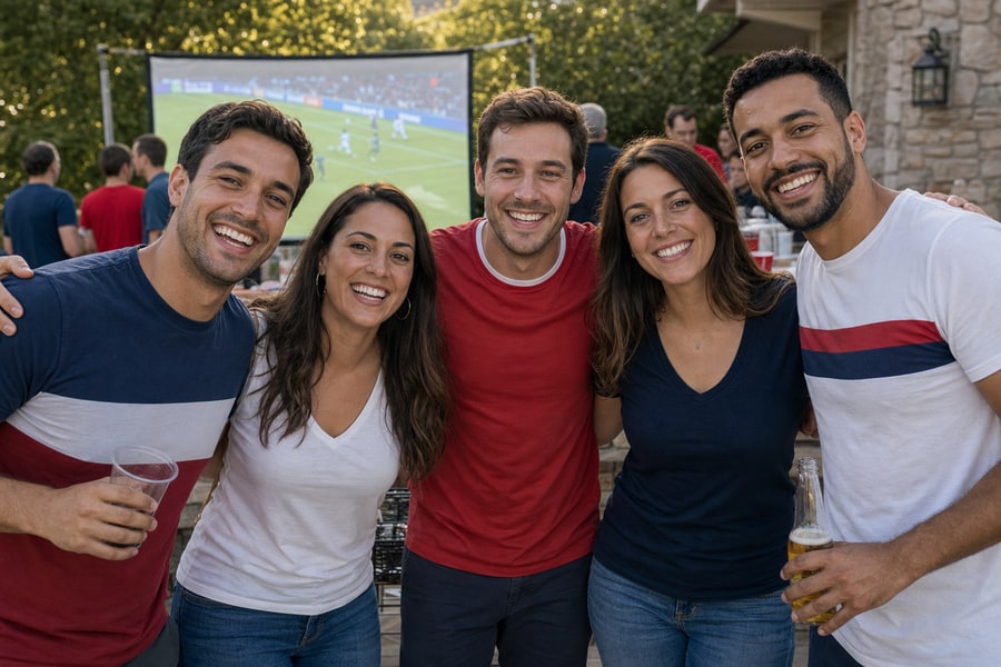 Sporting event photo collection preview
