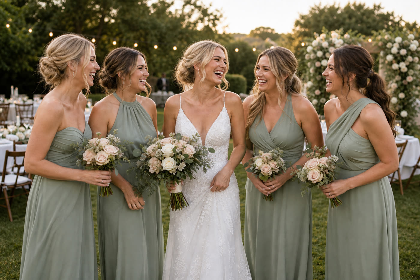 Olivia's photo: The bridesmaids looked incredible.