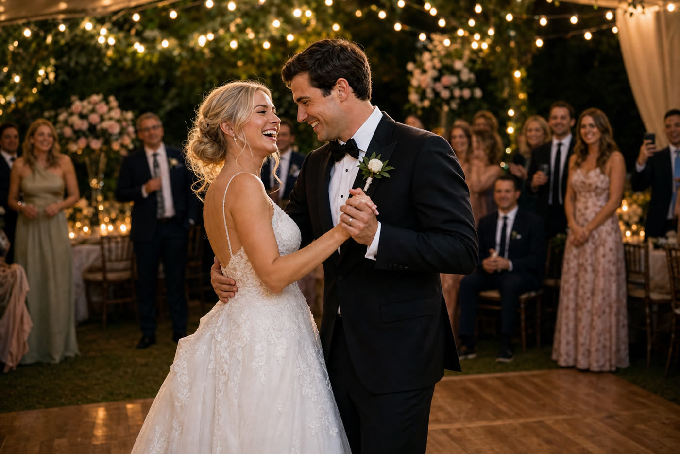 Mia's photo: The first dance was absolutely magic.